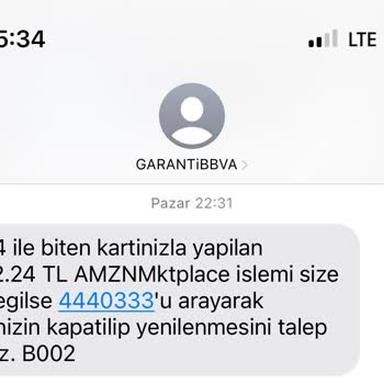 Amazon Hesabım Üzerinden Bilgim Dışında Yapılan Harcama