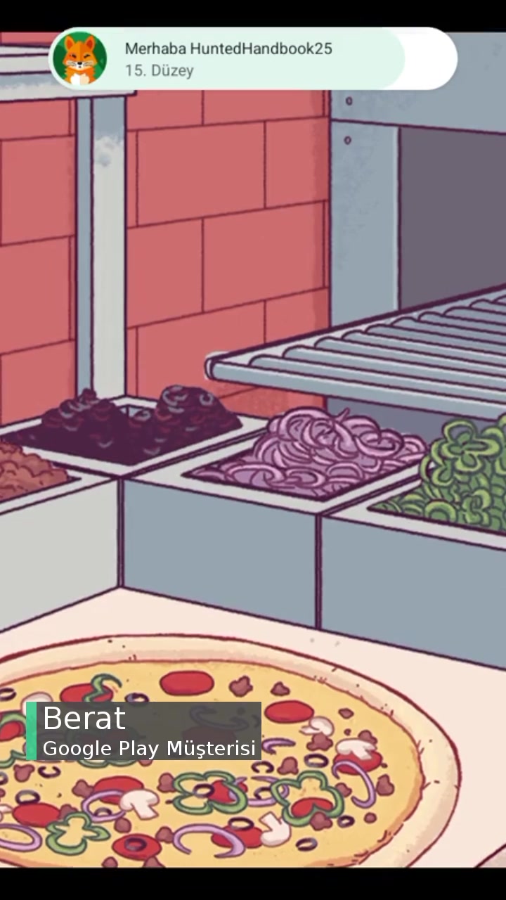 Google Play Pizza Oyunu Hakaret Dolu videonun kapak resmi