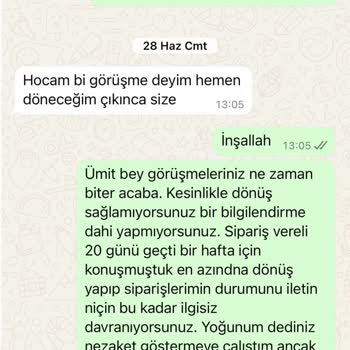 Eksik Ve Kusurlu Ekipman, İletişimsiz Firma İle Büyük Mağduriyet