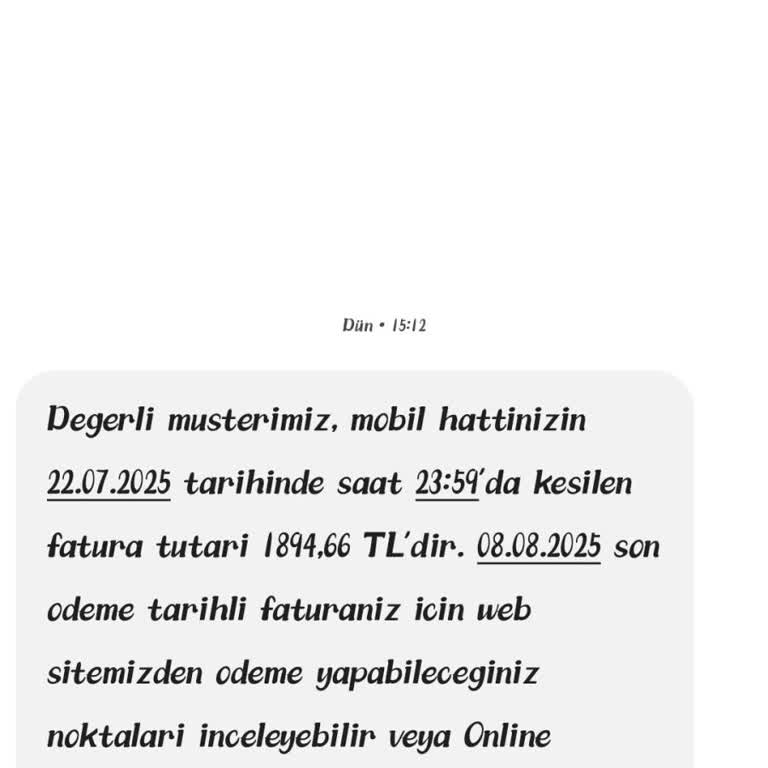 Türk Telekom Taahhüt Bitiminde Yüksek Fatura Şoku
