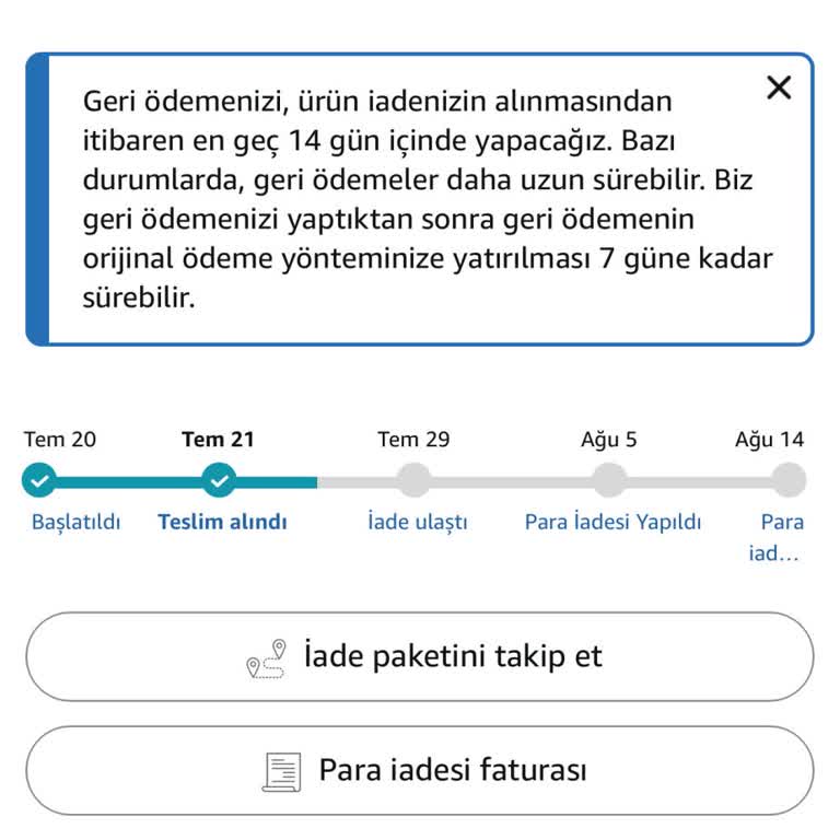 Defolu Ürün Ve Geciken İade Mağduriyeti