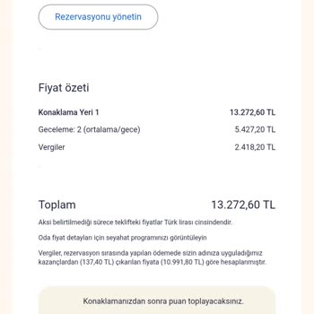 Rezervasyon İptalinde Ücret İadesi Sorunu Ve İletişim Eksikliği