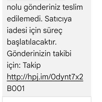 Kargom Teslim Edilmeden İade Sürecine Alındı, Mağduriyetim Giderilsin