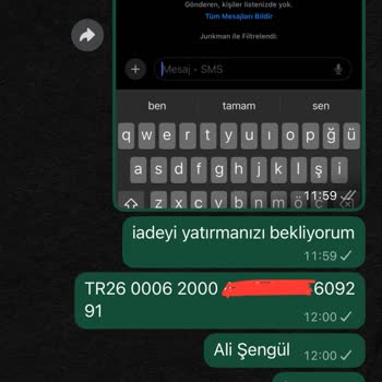 İade Sürecinde Ekstra Ücret Ve İletişim Sorunu Yaşadım