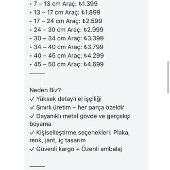 Araç Maketi Siparişinde İletişim Ve İade Sorunu Yaşadım