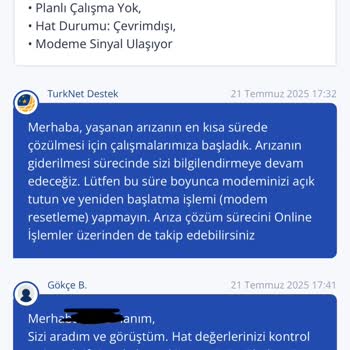 TurkNet Arızası 5 Gündür Çözülmedi Müşteri Hizmetleri Yetersiz