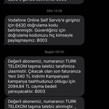 08504801569 Numara Değişikliğinde Yanıltıcı Bilgi Ve Haksız Cayma Bedeli Mağduriyeti