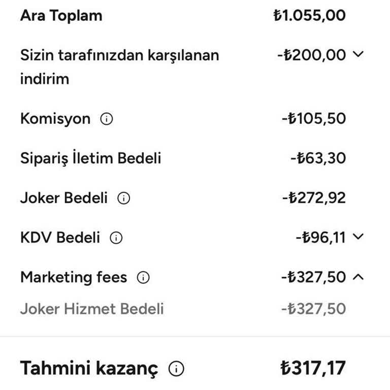 Joker Bedeli Ve Marketing Ücreti Kesintilerinden Şikayetçiyim