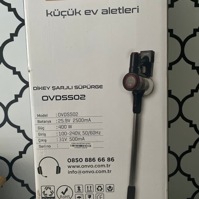 Dikey Şarjlı Süpürge Defalarca Tamir Edildi Ama Sorun Çözülmedi