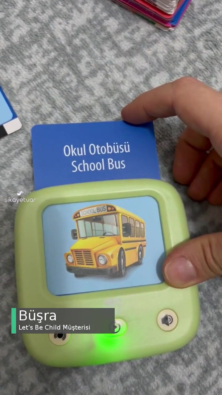 Let’s Be Child Türkçe İngilizce Eğitici Kartlarda Hata Var! videonun kapak resmi