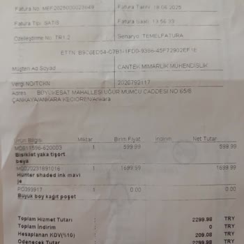 Etiketli Üründe Değişim Süresi Aşıldığı İçin Yardımcı Olunmadı