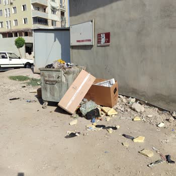 Kırıkhan Alsancak Mahallesi'nde Çöp Konteyneri Ve Çevre Temizliği Sorunu