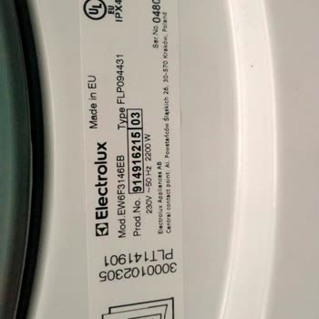 Electrolux Çamaşır Makinesi Parça Tedarikinde Aylardır Çözülmeyen Mağduriyet