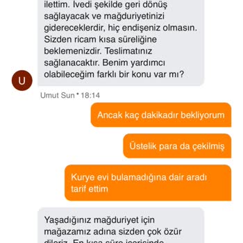 Migros Sanal Markette Teslimat Ve Müşteri Desteği Mağduriyeti