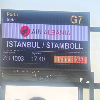 Air Albania İle Yaşadığım Gecikmeler Ve İletişim Sorunları