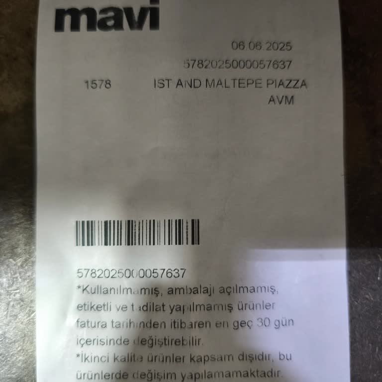 Özel Duruma Rağmen Mavi Mağazası Değişim Talebimi Reddetti