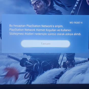 PlayStation Hesabım Süresiz Askıya Alındı Destek Ekibinden Yanıt Alamıyorum