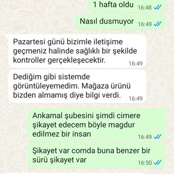 Addax Mağazalarında Değişim Sorunu Ve Müşteri Hizmetlerinde İlgisizlik