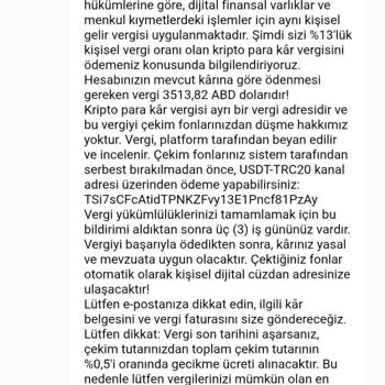Kazancım Üzerinden Aniden Yüksek Vergi Talep Edildi