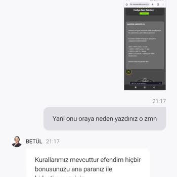 Kazanç Çekim Talebim Gerekçesiz Olarak İptal Edildi