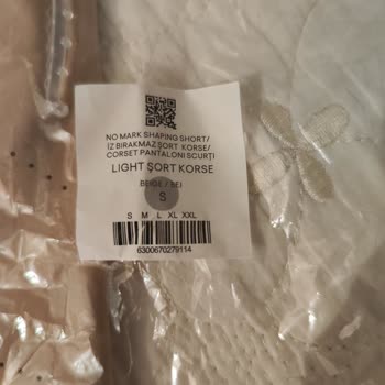 Aynı Bedende Şort Korse Dar Geldi, İade Kabul Edilmiyor Mağdur Oldum