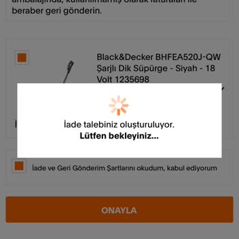 Kullanılmış Ve Hasarlı Ürün Gönderimi Mağduriyeti