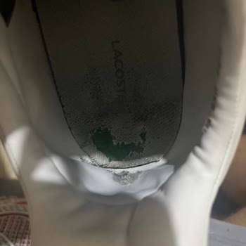 Lacoste Ayakkabının 5 Ayda Soyulması Ve Garanti Reddi