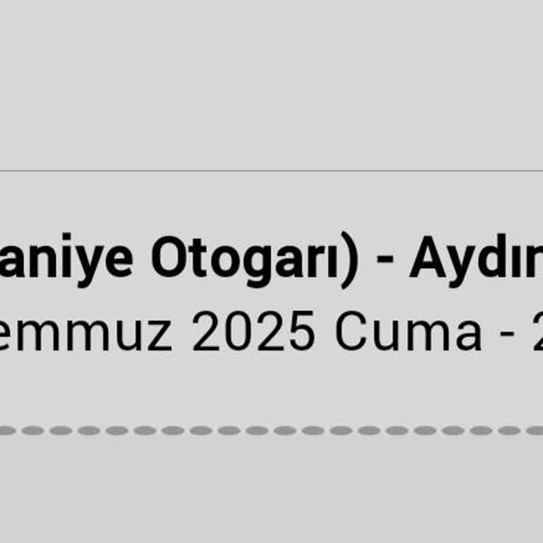 Ödeme Alındı, Bilet Oluşmadı Ve Destek Alamadım