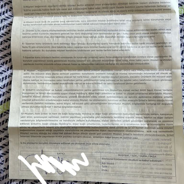 Zorla Satış Ve Kapora İadesinde Mağduriyet Yaşıyorum