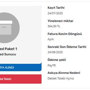 Bulut Atom Sunucumu Kapatıp İade Yapmadılar!