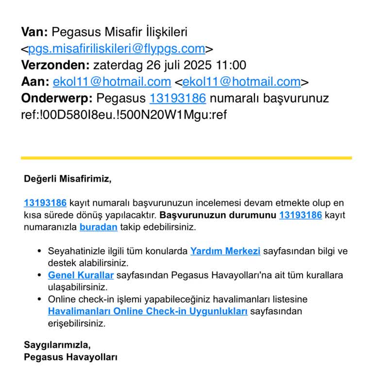 Bilet Değişikliği Hakkım Kullanılamadı, Mağdur Edildim