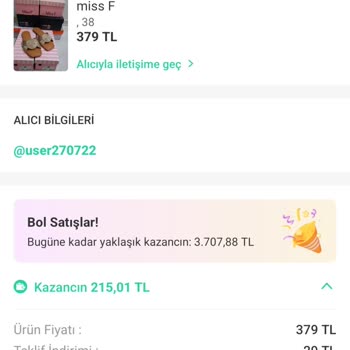 Trendyol Express/Dolap'ta Yüksek Kargo Kesintisi Ve Mağduriyet