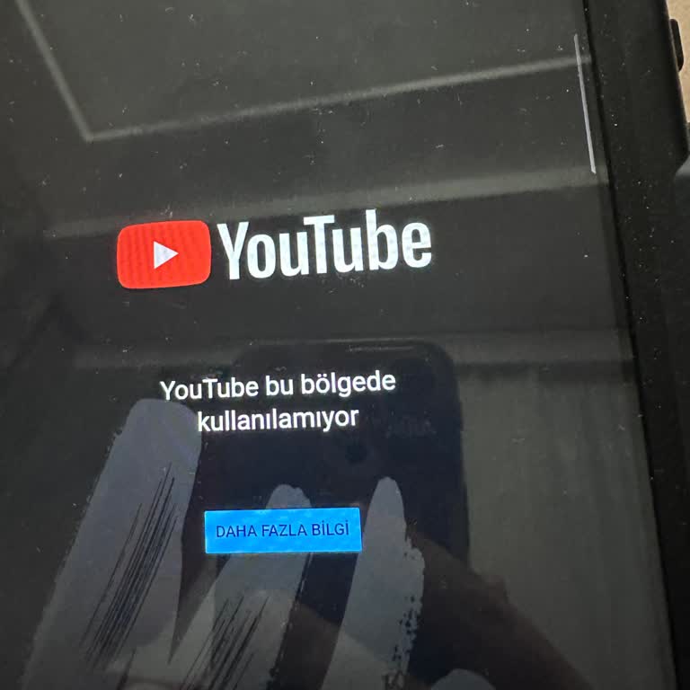 Samsung Tab 9'da Youtube.com Erişim Sorunu Ve Çözüm Talebi