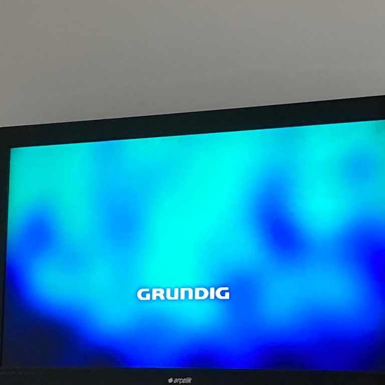 Arçelik Televizyonum Grundig Olarak Açılıyor Ve Kanallarım Kayboldu