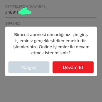 Bimcell Paket Yüklenmedi TL Bakiyesi Bitti Müşteri Hizmetleri Sorumluluk Almadı