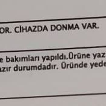 Teknik Serviste Yetersiz Temizlik Ve Devam Eden Ses Sorunu Nedeniyle Mağduriyet