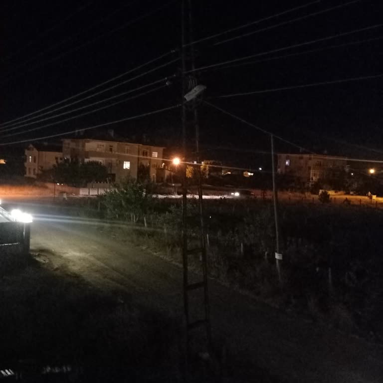 Sokak Lambası Arızası Defalarca Bildirildi, Sorun Hala Çözülmedi