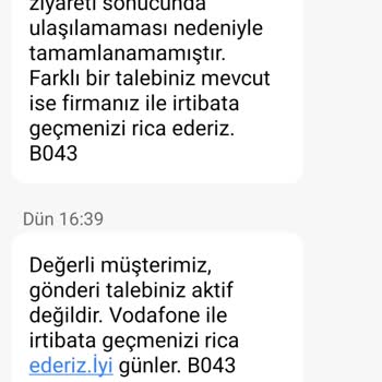 Kuryenin Yetersiz Beklemesi Nedeniyle Kargo Teslim Edilemedi