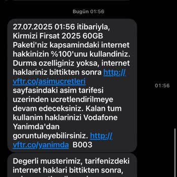 Uygulamada İnternet Paketi Yüklenmedi Ve Davet Ödülleri Verilmedi