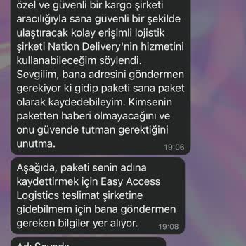 Gece Gelen Şüpheli Kargo Mesajları Hakkında Endişe