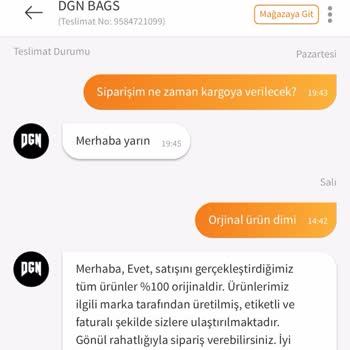 Satın Alınan Ürünün Orijinal Olmaması Ve Fatura Sorunu