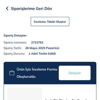 Üç Kullanımda Sararan Ayakkabı Ve Yetersiz İnceleme Süreci