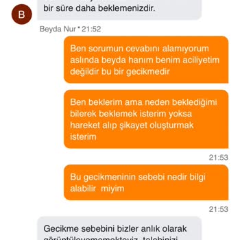 Teslim Edilmeyen Siparişin 15 Gündür İade Edilmeyen Ücreti Ve Yetersiz Destek