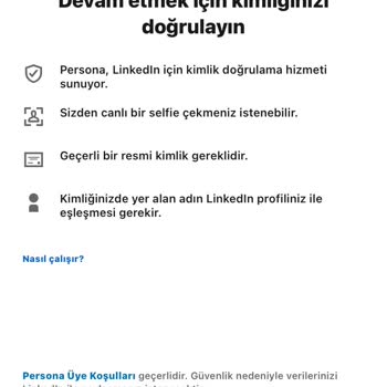 Kimlik Doğrulama Sürecinde Destek Alamama Sorunu