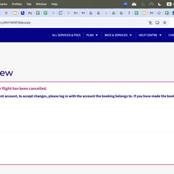 Wizz Air Cancelled My Flight and I Got No Refund