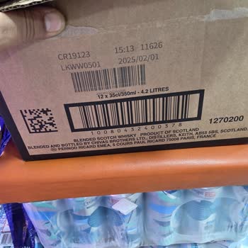 Chivas Regal Kırık Şişe Bilinçli Şekilde Kolide Gönderilmiş