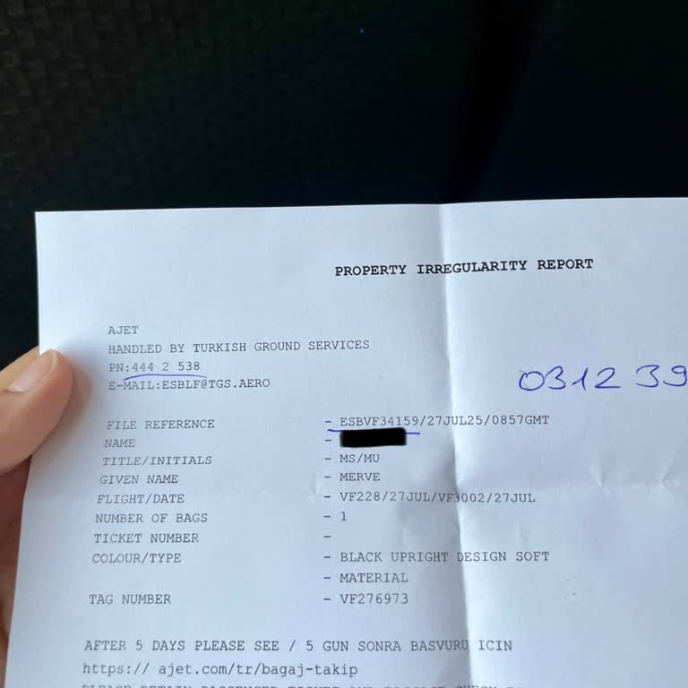 Aktarmalı Uçuşta Valizlerin Teslim Edilmemesi Ve Bilgi Eksikliği