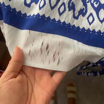 Aldığım Ürünler Ütüde Parçalandı, Kalitesiz Kumaş Sorunu