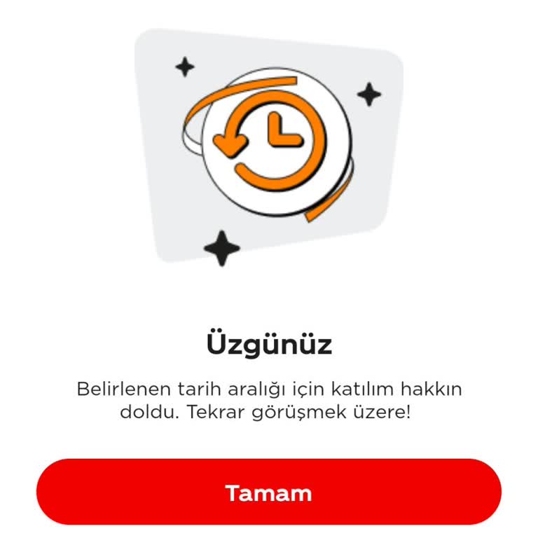 Kampanya Süresi Bitmeden Kodlarım Geçersiz Sayılıyor