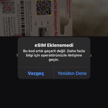 E-Sim İşlemlerinde Yaşanan Sorun Ve Yetersiz Destek